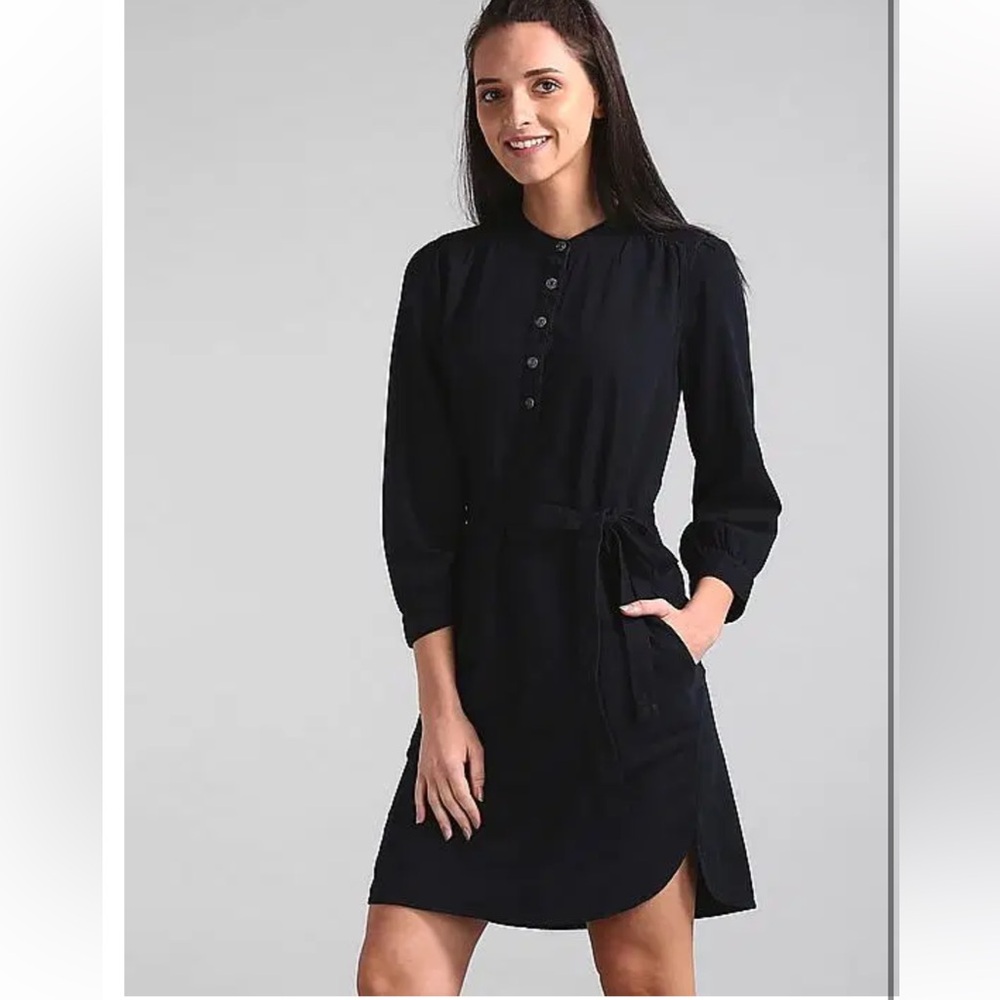 Gap Denim Popover Shirtdress